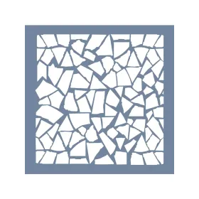 EHDD16 Mozaik Desen Stencil 45x45cm