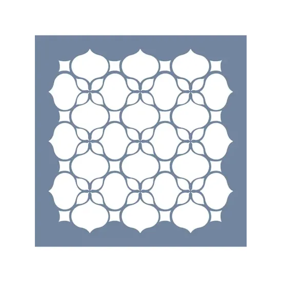EHFL02 Geometrik Desen Stencil 45x45cm