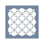 EHFL02 Geometrik Desen Stencil 45x45cm