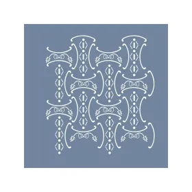 EHFY01 Fayans Desen Stencil 45x45cm