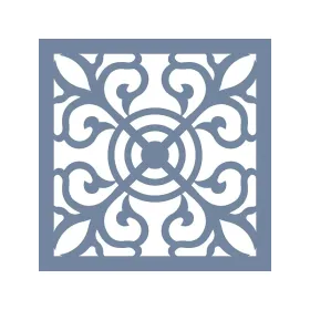 EHFY02 Fayans Desen Stencil 45x45cm