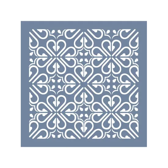 EHFY08 Fayans Desen Stencil 45x45cm