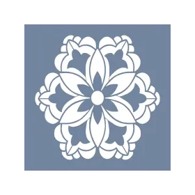 EHFY09 Fayans Desen Stencil 45x45cm