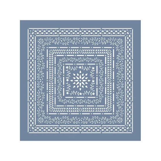 EHFY10 Fayans Desen Stencil 45x45cm
