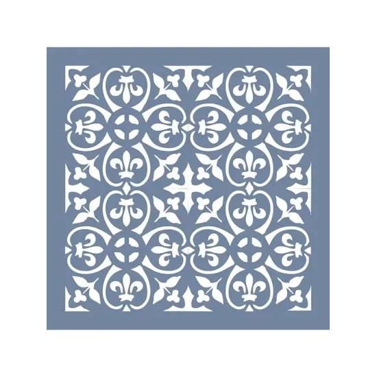 EHFY11 Fayans Desen Stencil 45x45cm