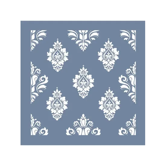 EHFY12 Fayans Desen Stencil 45x45cm