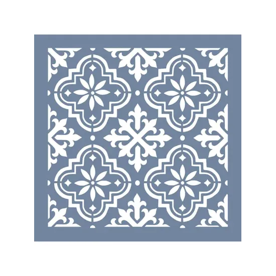 EHFY14 Fayans Desen Stencil 45x45cm