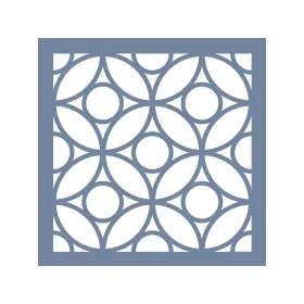 EHFY16 Fayans Desen Stencil 45x45cm