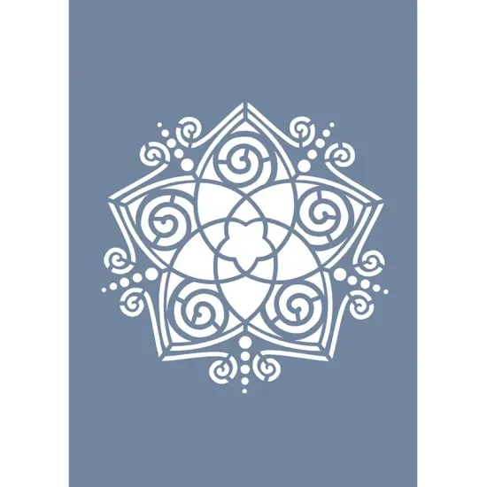 EHFY19 Fayans Desen Stencil 21x30cm