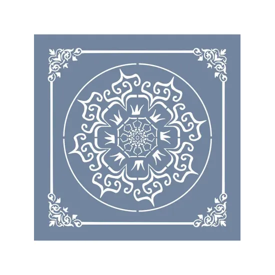 EHFY27 Fayans Desen Stencil 45x45cm
