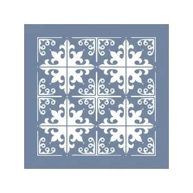 EHFY28 Fayans Desen Stencil 40x40cm