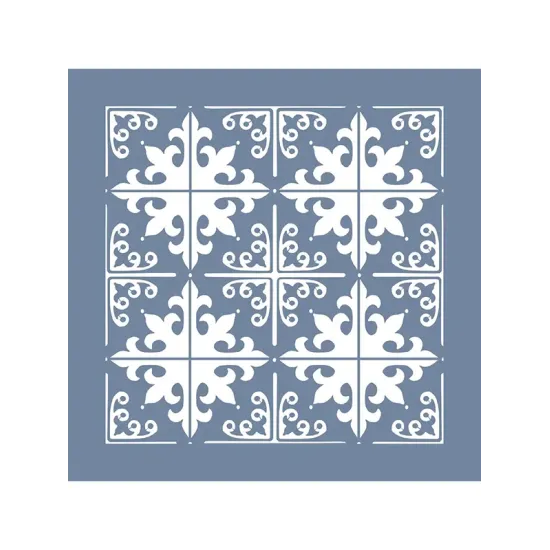 EHFY28 Fayans Desen Stencil 40x40cm