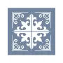 EHFY29 Fayans Desen Stencil 20x20cm