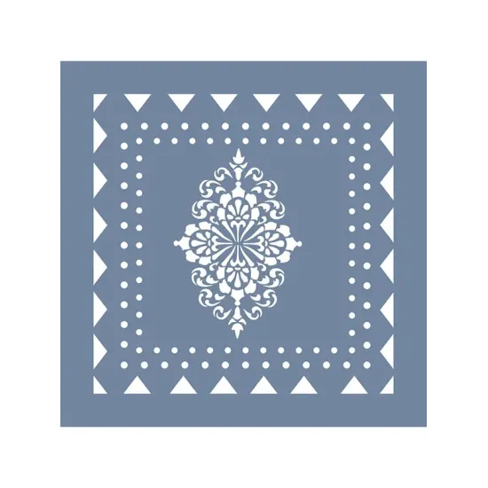 EHFY30 Fayans Desen Stencil 20x20cm