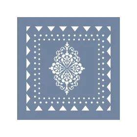 EHFY30 Fayans Desen Stencil 40x40cm