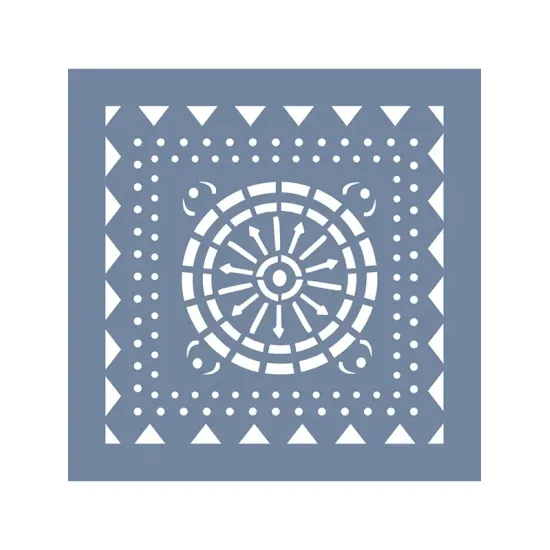 EHFY31 Fayans Desen Stencil 40x40cm