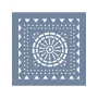 EHFY31 Fayans Desen Stencil 60x60cm