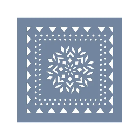 EHFY32 Fayans Desen Stencil 40x40cm
