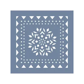 EHFY32 Fayans Desen Stencil 60x60cm