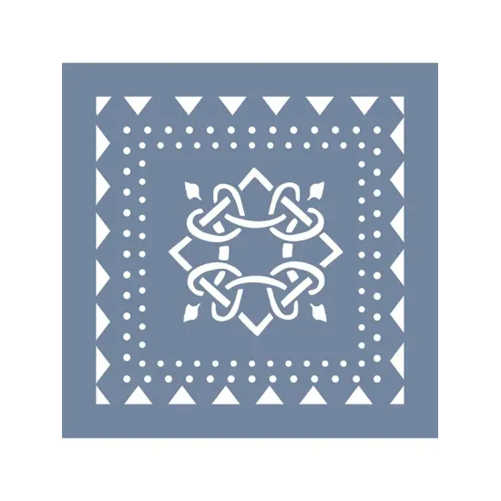 EHFY33 Fayans Desen Stencil 40x40cm