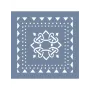 EHFY33 Fayans Desen Stencil 40x40cm