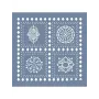 EHFY34 Fayans Desen Stencil 45x45cm