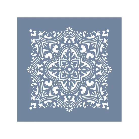 EHFY35 Fayans Desen Stencil 20x20cm