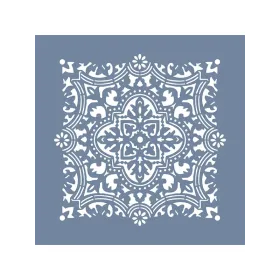 EHFY35 Fayans Desen Stencil 40x40cm