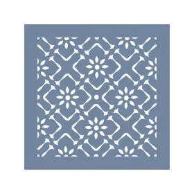 EHFY38 Fayans Desen Stencil 60x60cm