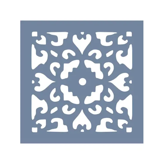 EHFY41 Fayans Desen Stencil 40x40cm