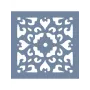 EHFY41 Fayans Desen Stencil 40x40cm