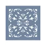 EHFY42 Fayans Desen Stencil 20x20cm