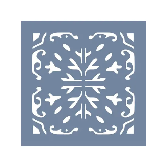 EHFY42 Fayans Desen Stencil 40x40cm