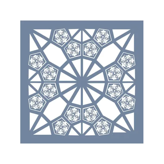 EHFY44 Fayans Desen Stencil 45x45cm
