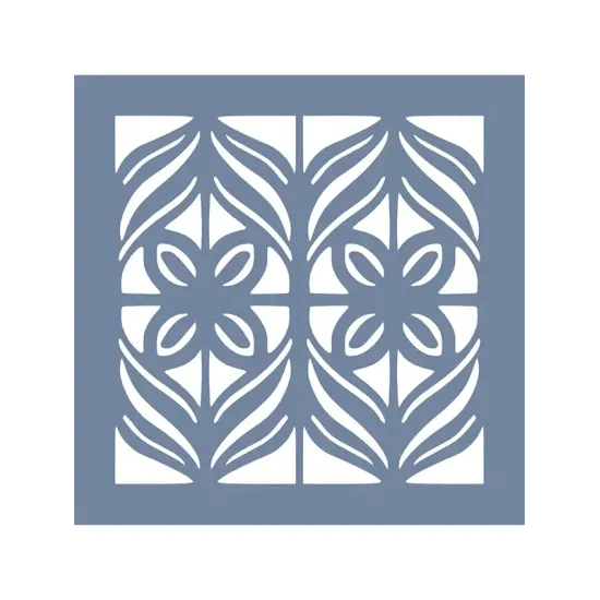 EHFY46 Fayans Desen Stencil 20x20cm