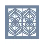 EHFY46 Fayans Desen Stencil 20x20cm