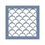 EHFY52 Fayans Desen Stencil 20x20cm