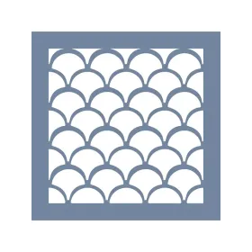 EHFY52 Fayans Desen Stencil 60x60cm