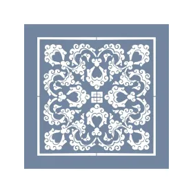 EHFY53 Fayans Desen Stencil 40x40cm