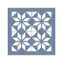 EHFY55 Fayans Desen Stencil 45x45cm