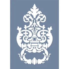 EHGB01 Göbek Desen Stencil 25x35cm
