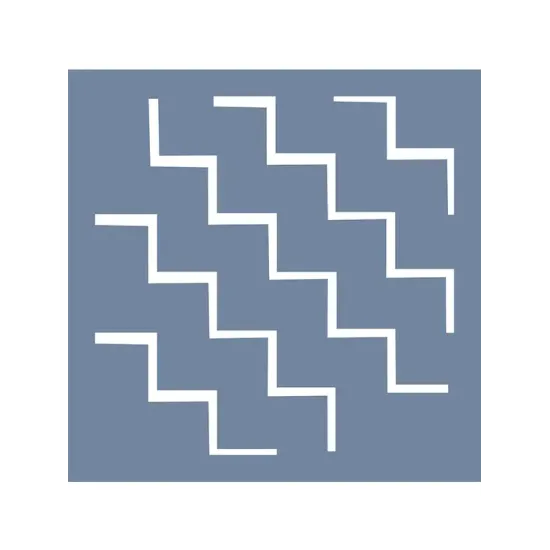 EHGE02 Geometrik Desen Stencil 45x45cm