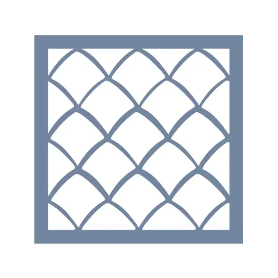 EHGE04 Geometrik Desen Stencil 45x45cm