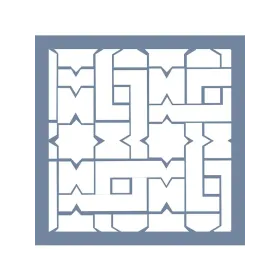 EHGE06 Geometrik Desen Stencil 45x45cm