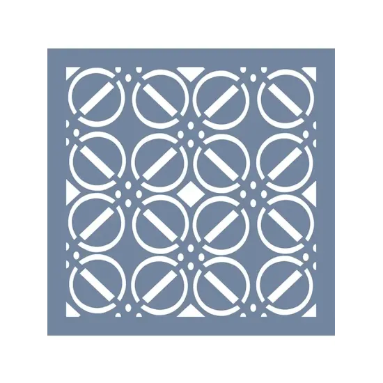 EHGE09 Geometrik Desen Stencil 45x45cm