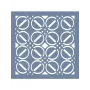 EHGE09 Geometrik Desen Stencil 45x45cm