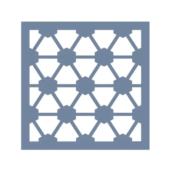 EHGE12 Geometrik Desen Stencil 45x45cm