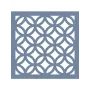 EHGE13 Geometrik Desen Stencil 45x45cm