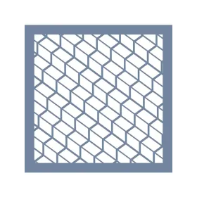 EHGE17 Geometrik Desen Stencil 45x45cm