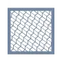 EHGE17 Geometrik Desen Stencil 45x45cm
